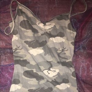 Gray camo Cami